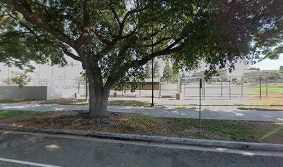 Little league baseball field