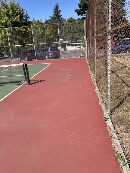 Wells High School Pickleball Court